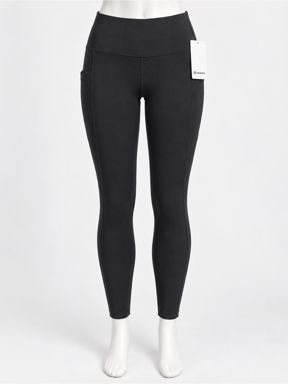 lululemon Black Performance Leggings with Side Pocket